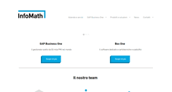 Desktop Screenshot of infomath.it